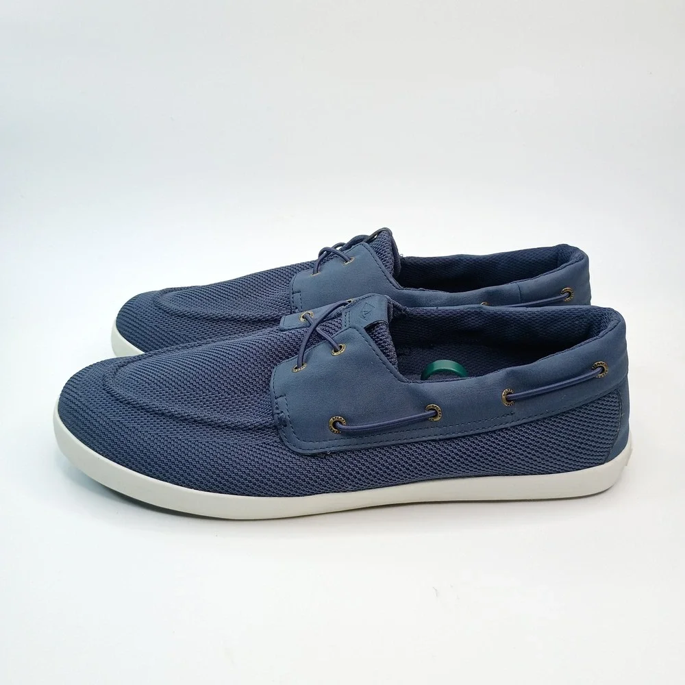 Sperry Bahama II Knit Mens Boat Shoes Navy Blue‎ Sneakers 109155 Size 13